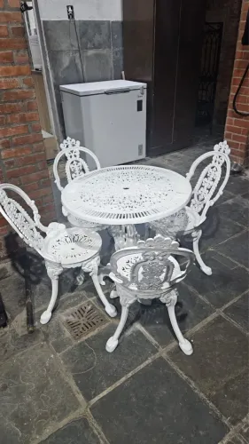Conjunto de ferro fundido,tem mais de 50 anos!