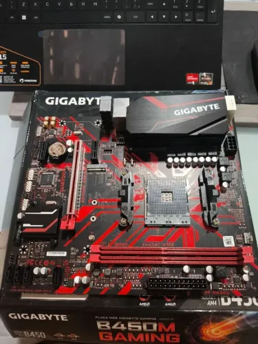 Placa mãe b450 m gaming gigabyte