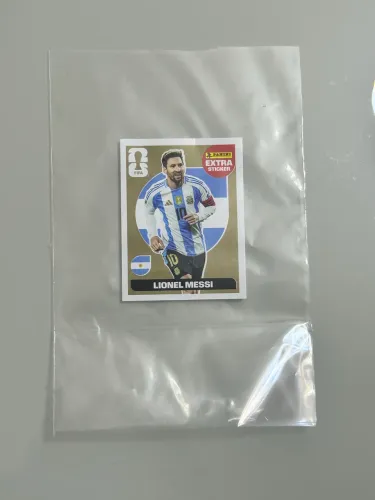 Figurinha Messi ouro - copa 2026