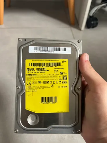 Hd 500 Gb Samsung (APENAS RETIRADA DE PEÇAS)