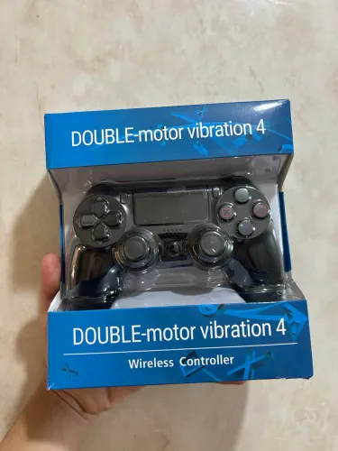 Controle PS4 via Bluetooth, sem fio - NOVO NA CAIXA