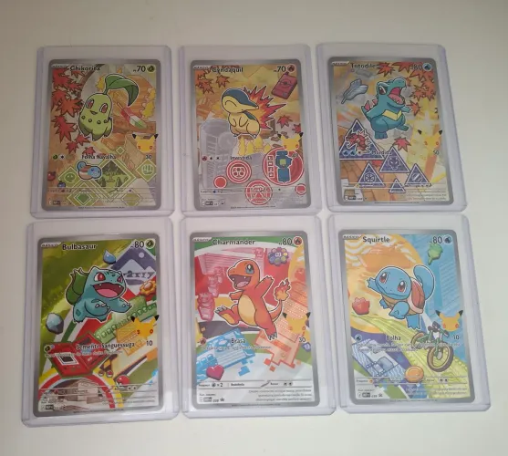 Lote trio de Kanto e Johto