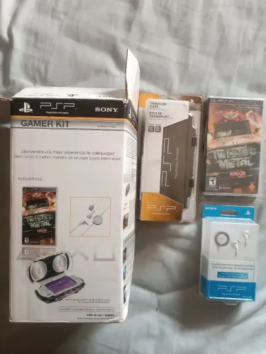 Kit Twisted Metal PSP Completo