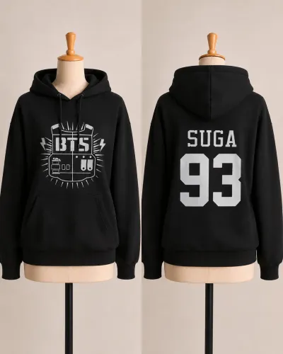 Moletom colete BTS Suga