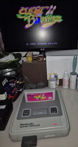 Cartucho/Jogo de Super Famicom/SNES: Super Bowling (Boliche)