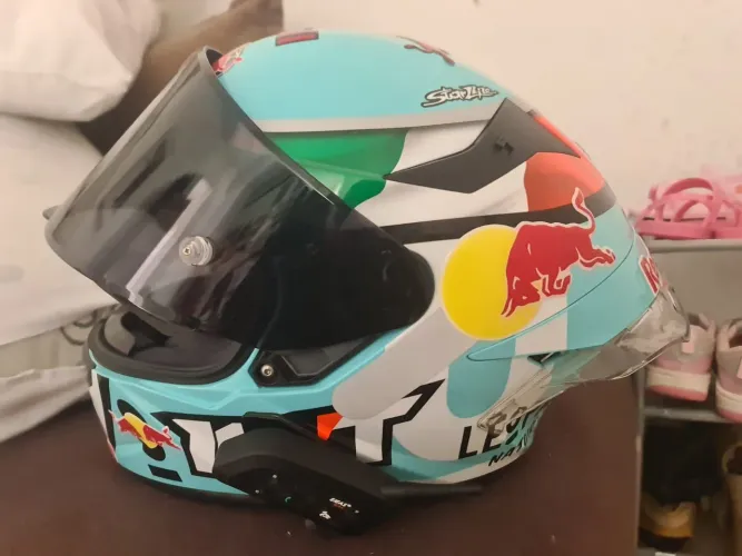 Capacete kyt de pista leopard 