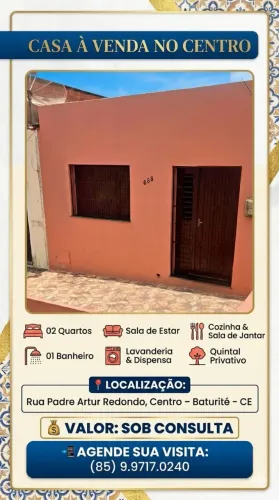 Casa em Baturité centro