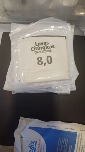 Luva cirurgica 8,0