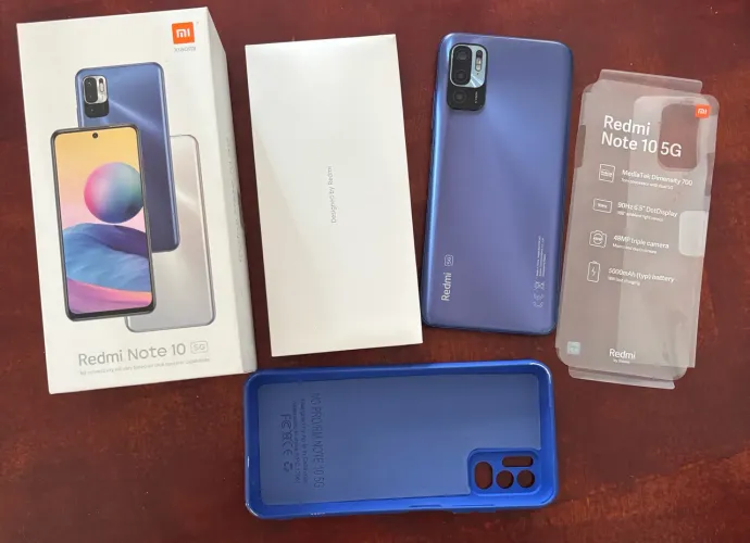 Smartphone Redmi Note 10 5G 4GB RAM 128GB - usado bateria ótima