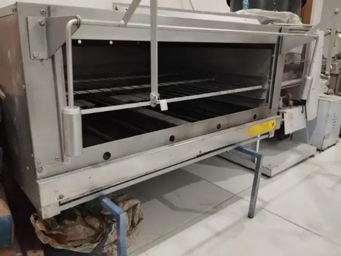 Forno Industrial Gás Venâncio 110cm GLP Pedra