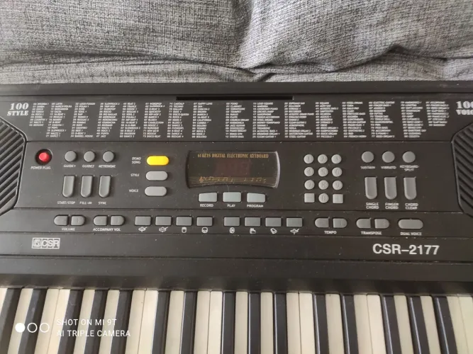 Teclado musical Csr 2177