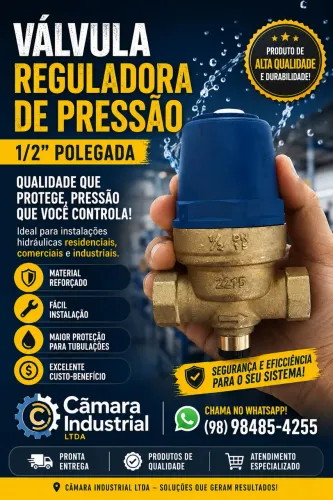 VÁLVULA REGULADORA DE PRESSÃO 1/2
