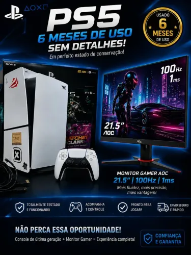 PS5+MONITOR AOC