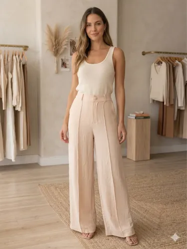 Calça pantalona 