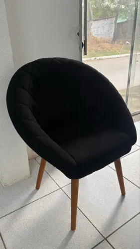 Poltrona preto | Duas unidades