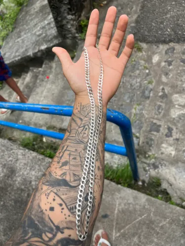 Corda de prata 8mm