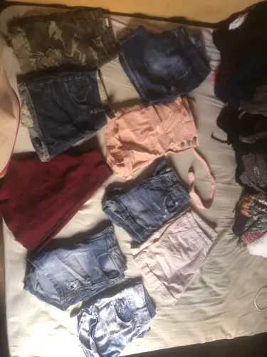 Saias e shorts