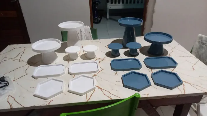 Kit minimalista de bandejas 