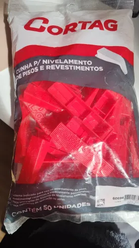 Cunha Para Nivelamento De Pisos E Revestimentos - Cortag (50 un.)
