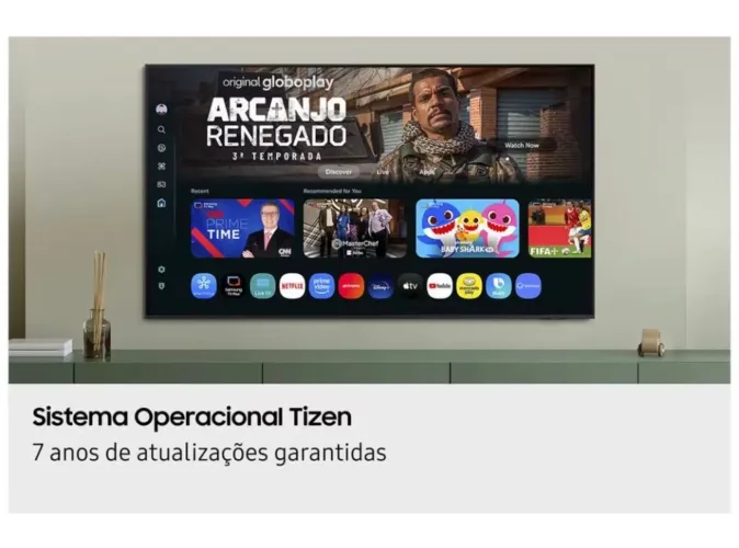 Smart TV 65" Samsung 4K UHD Crystal UHD