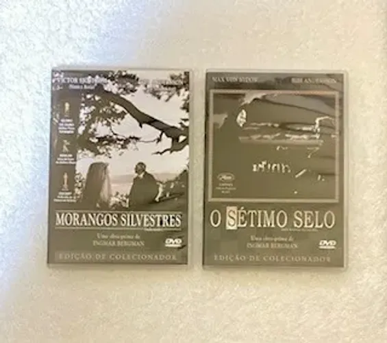 DVD Duplo Versátil: Ingmar Bergman ( Morangos Silvestres-1957 e O Sétimo Selo-1957)