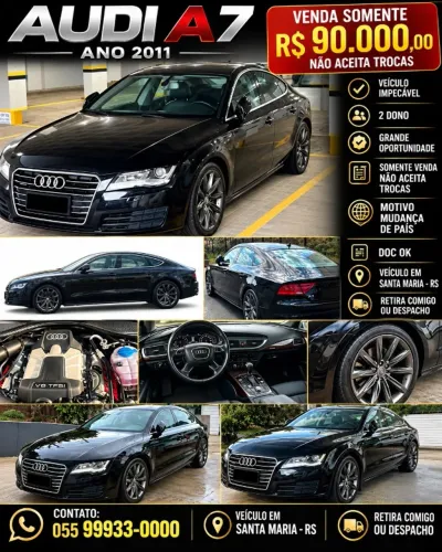 Audi A7 Sportback 3.0 TFSI Quattro S Tronic 2011