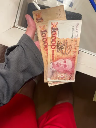 Cédula de 10.000 Cruzados Carlos Chagas