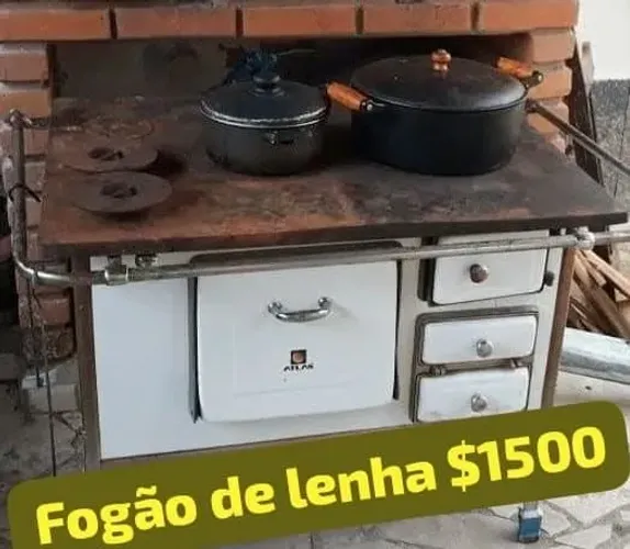 Fogão a lenha só 1497