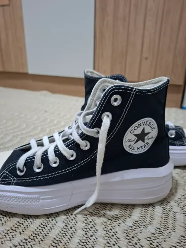 All star plataforma preto