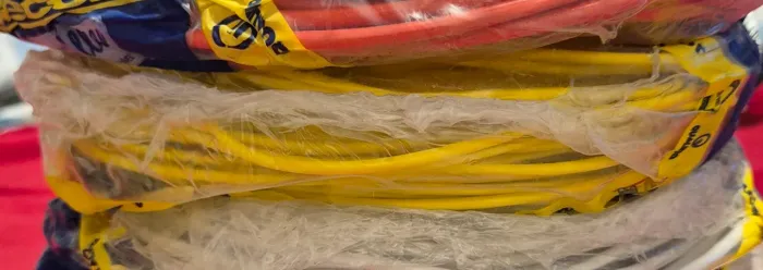 Cabo flexivel Cobrecom amarelo 1,5mm 40 metros