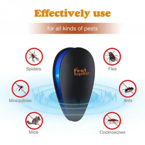 ultrasonico pest repeller rato inseto formiga inseticida repelente eletrônico familiar
