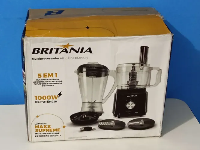 MULTIPROCESSADOR BRITÂNIA NOVO 5 EM 1