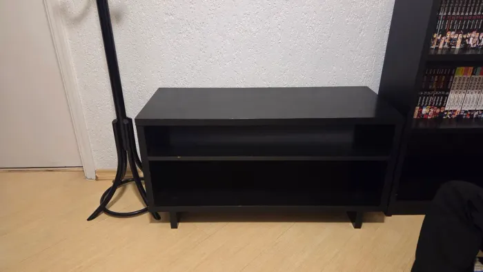 Rack em mdf preto Tok Stok