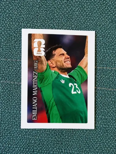 Figurinha Emiliano Martínez FIFA Coca Cola Copa do Mundo Original Colecionador