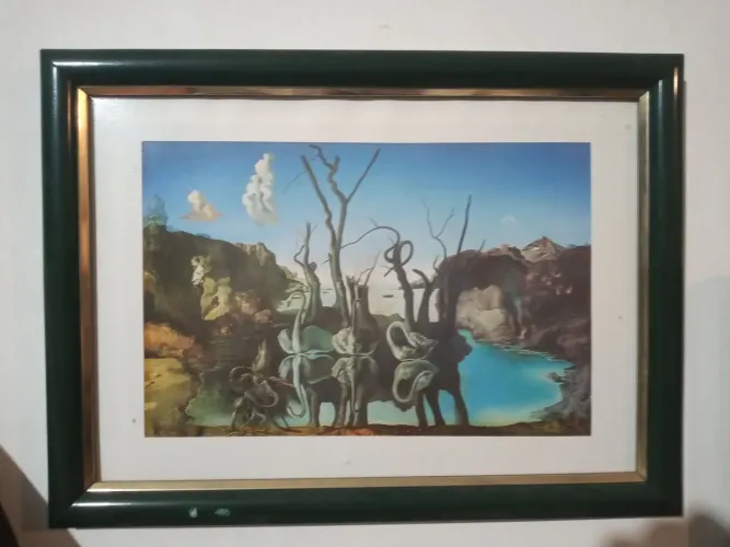 Quadro Salvador Dali 38*28