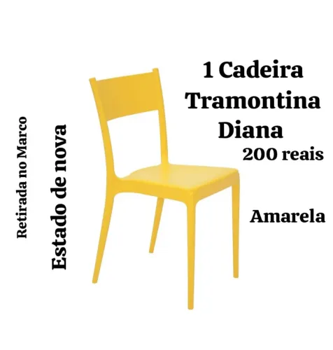 Cadeira tramontina nova