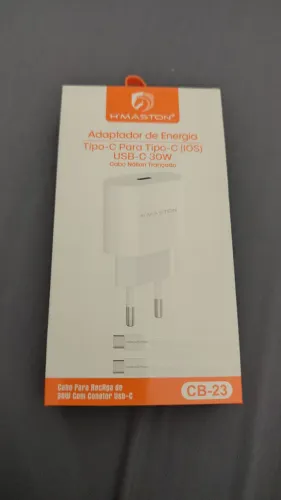 Carregador fonte  turbo 30w original tipo c para iPhone 15 16 