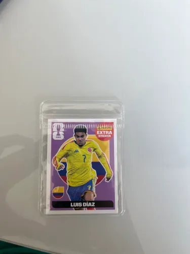Figurinha legend Luis Diaz bordo original copa 2026