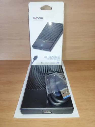 HD Externo 500GB USB 3.0 (Case Novo)