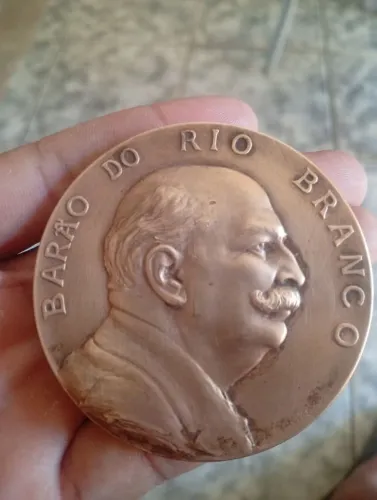 Medalha comemorativa Barão do rio branco