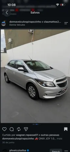 Chevrolet Onix JOY Hatch 1.0 8V Flex Mec. 4P 2019