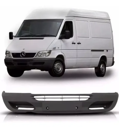 Parachoque sprinter 2003 2004 2005 2006 2007 2008 2009 2010 2011 cinza texturizado