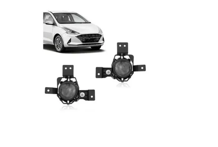 Par Farol Milha Neblina Hyundai HB20 2020 2021 2022