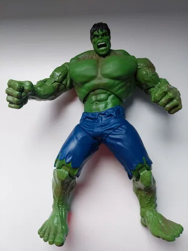 Boneco Action Figure Hulk Marvel 23 Cm Dts Filme Vingadores