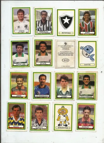 figurinhas avulsas campeonato brasileiro 1993