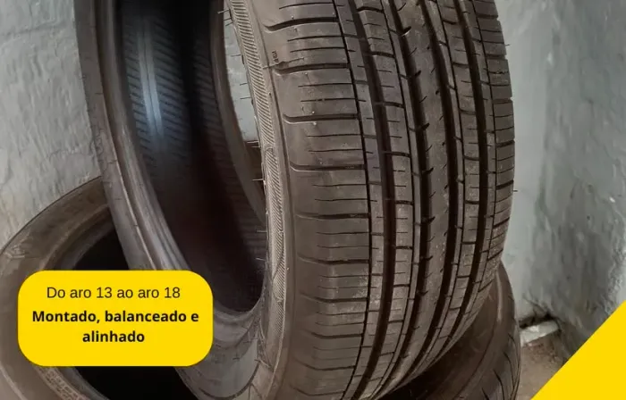 Pneus semi novos 225/55/18 AG