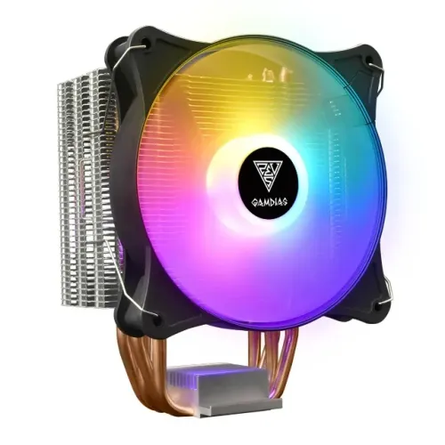 Air Cooler Boreas E1-410 LITE 120mm Led Rainbow Intel/AMD - WZetta