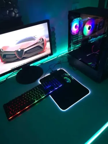 Pc Gamer Completo Novo Ryzen 1 ano de garantia Loja Tiger Gamer