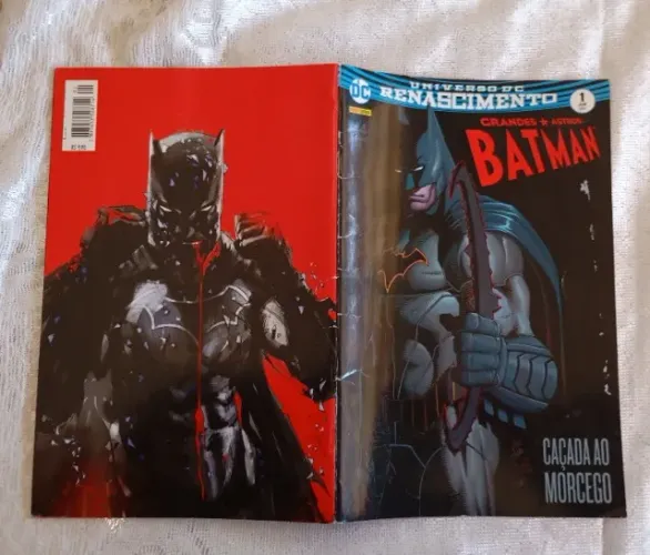 Revista Universo DC Renascimento Grandes Astros Batman Caçada ao Morcego Nº 1
