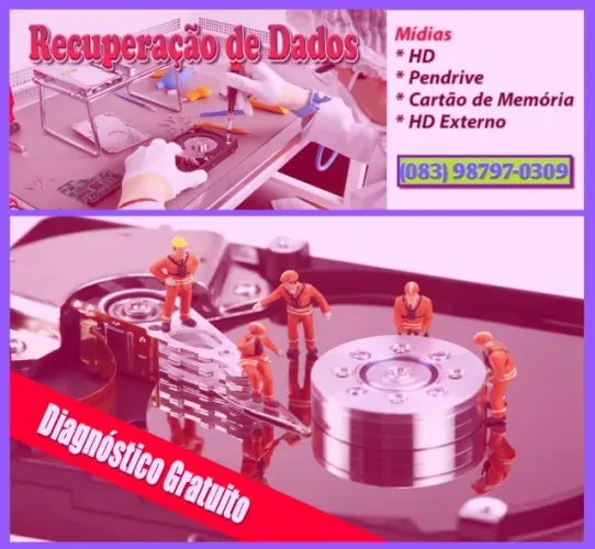 Seja HD Externo ou HD Interno, Consertamos.HD